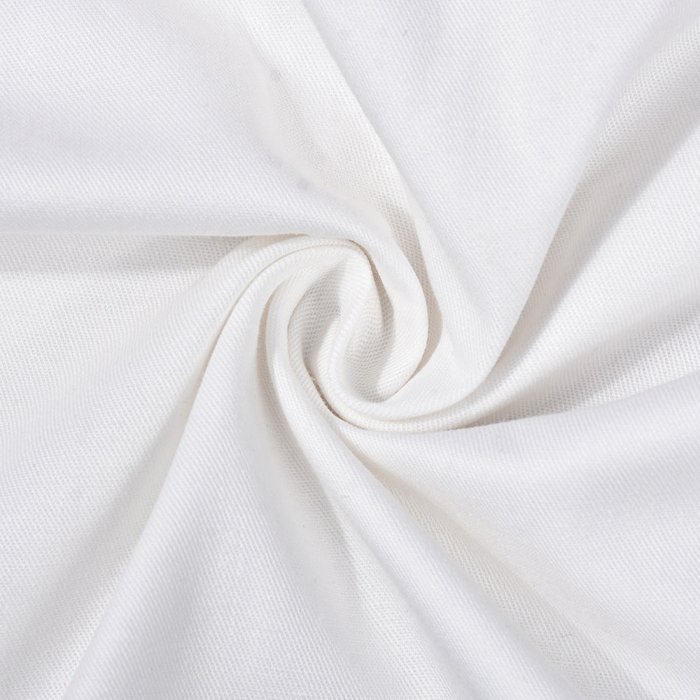 Summer Loose Zipper Printed Stand Collar Short-Sleeved Dress For Women 11