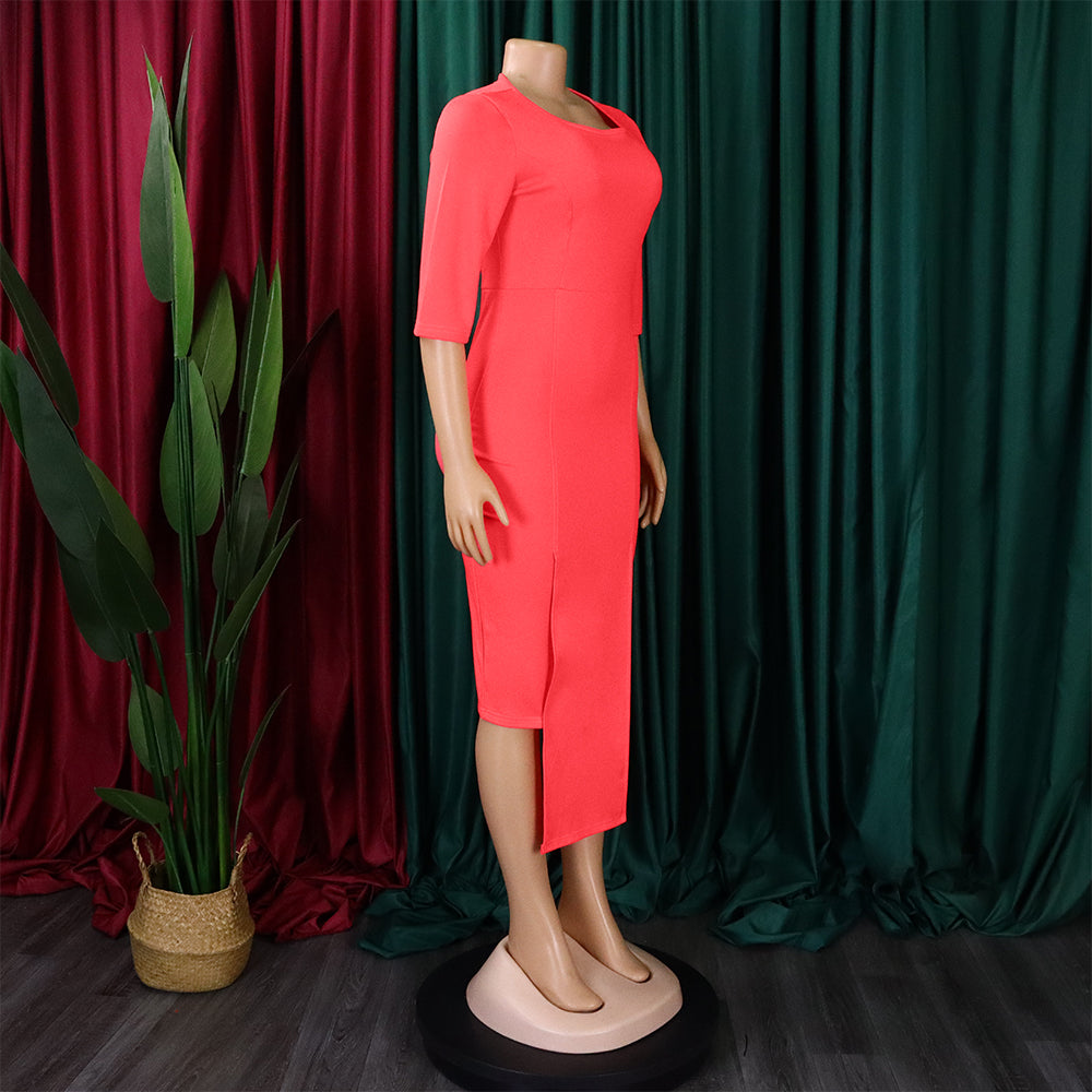 Ladies Fashion Chic Tonol Office Bodycon African Dress 12