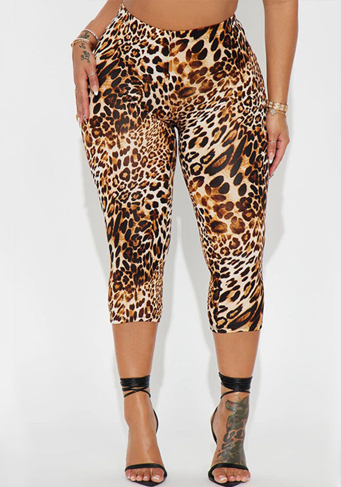 Women's Knee-Length Shorts Summer Slim Sports Yoga Pants