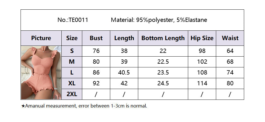 Women Sexy Ribbed Suspender Top and Shorts Set 13