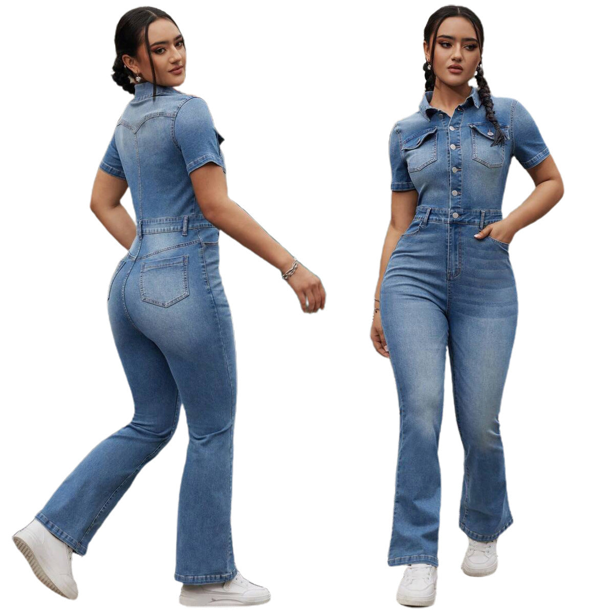 Women Denim Jumpsuit 5
