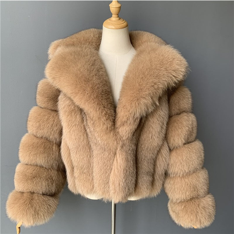 Fur coat women's autumn winter faux fur coat 28