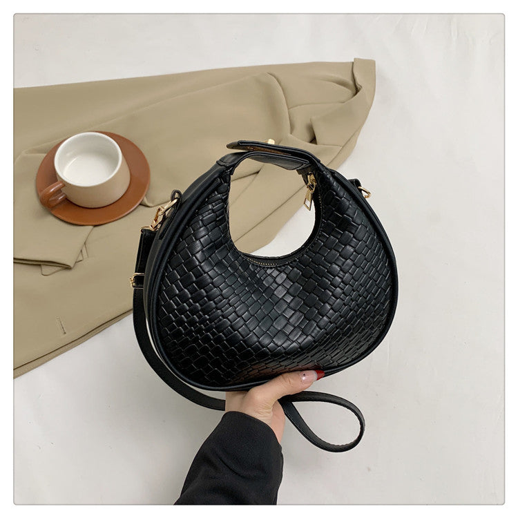 Retro Versatile Simple Diamond Women's Bag Shoulder Handbag