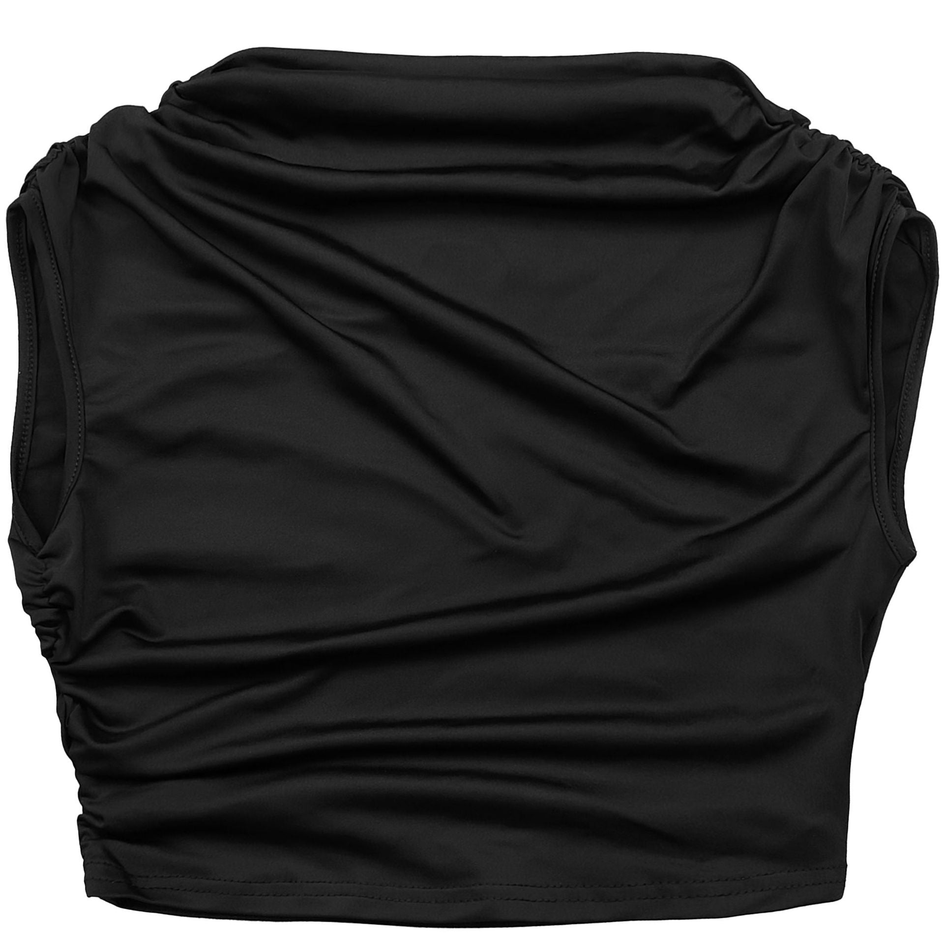 Women Casual Sleeveless Crop Top and Two-Piece Pants Set 16