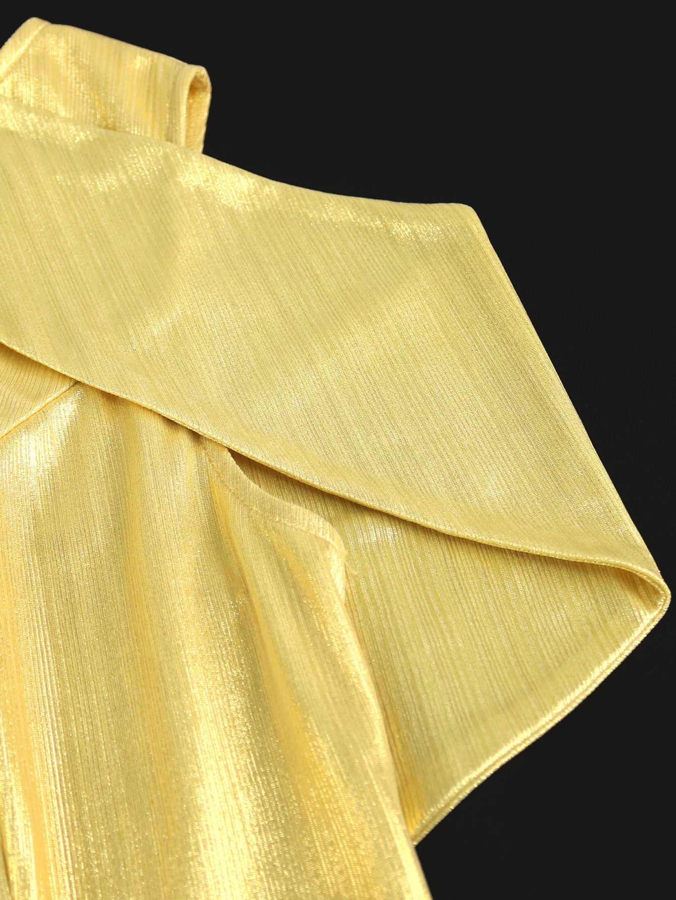 Sexy One-Shoulder Slim Pleated High-Waist Formal Party Evening Dress 11