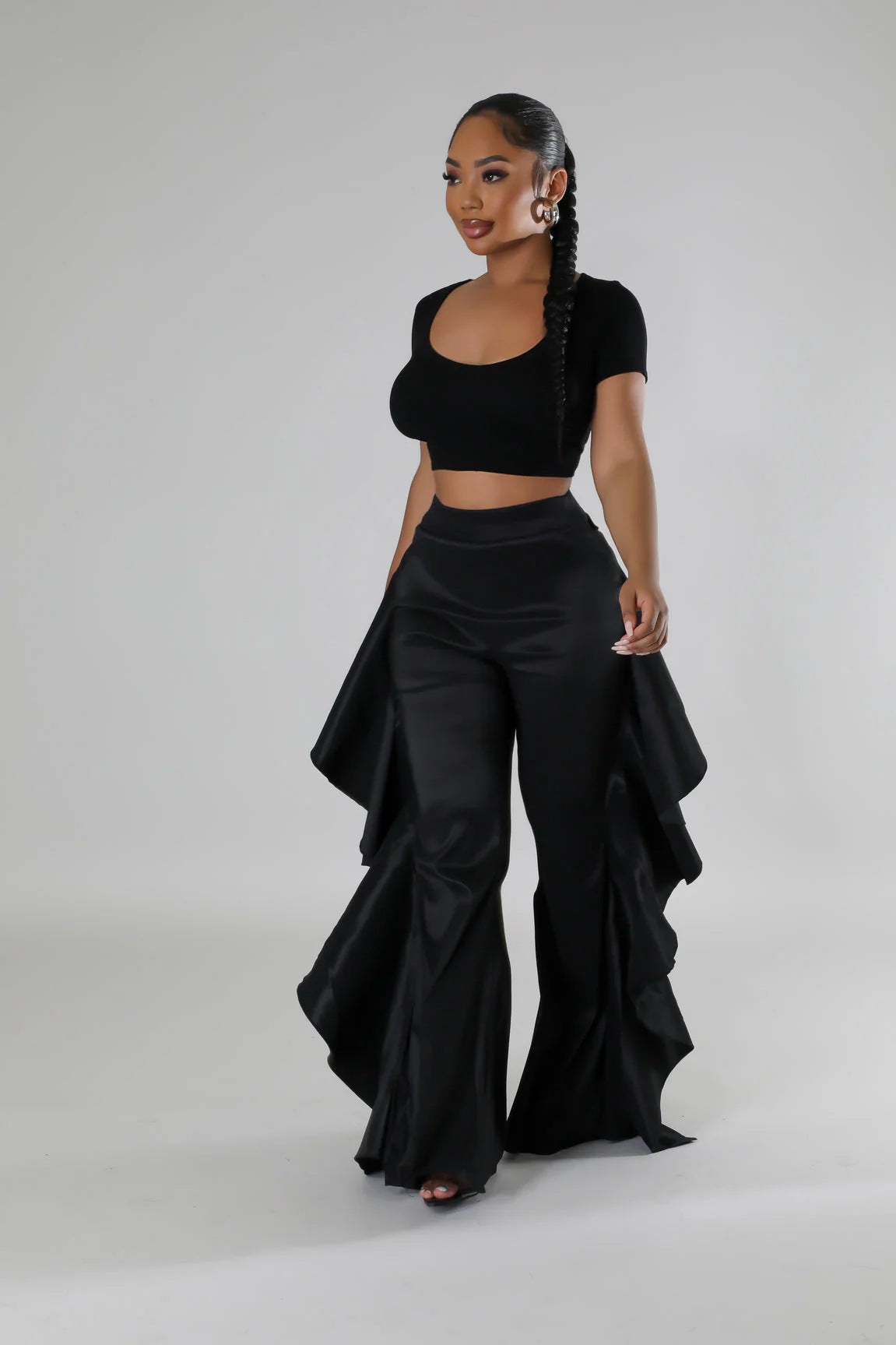 Women ruffle trousers 15