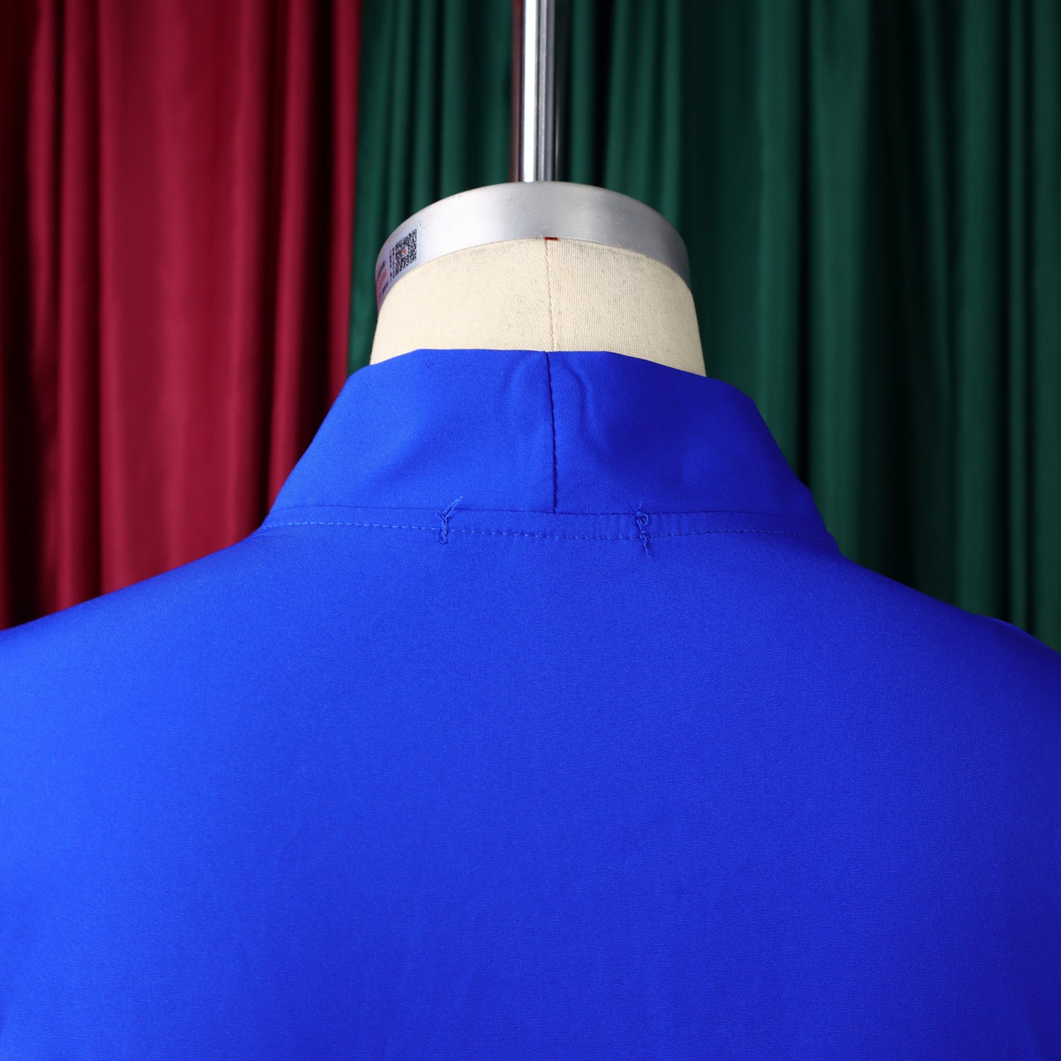 Women 3/4-sleeve tie dress with irregular pleats 20