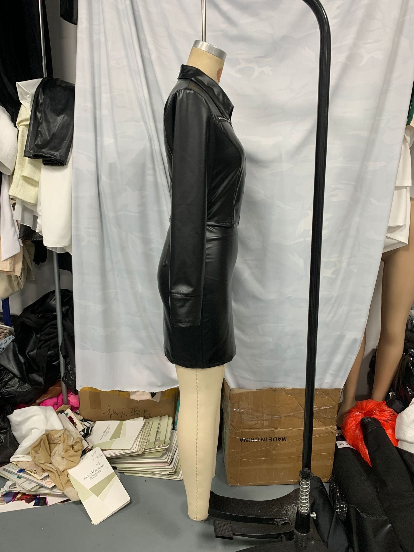 Women Fall Sexy Top and Skirt Two-Piece Set 5