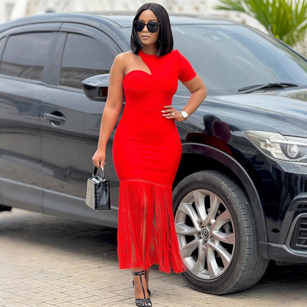 Sexy Summer Tassel Bodycon Dresses 3