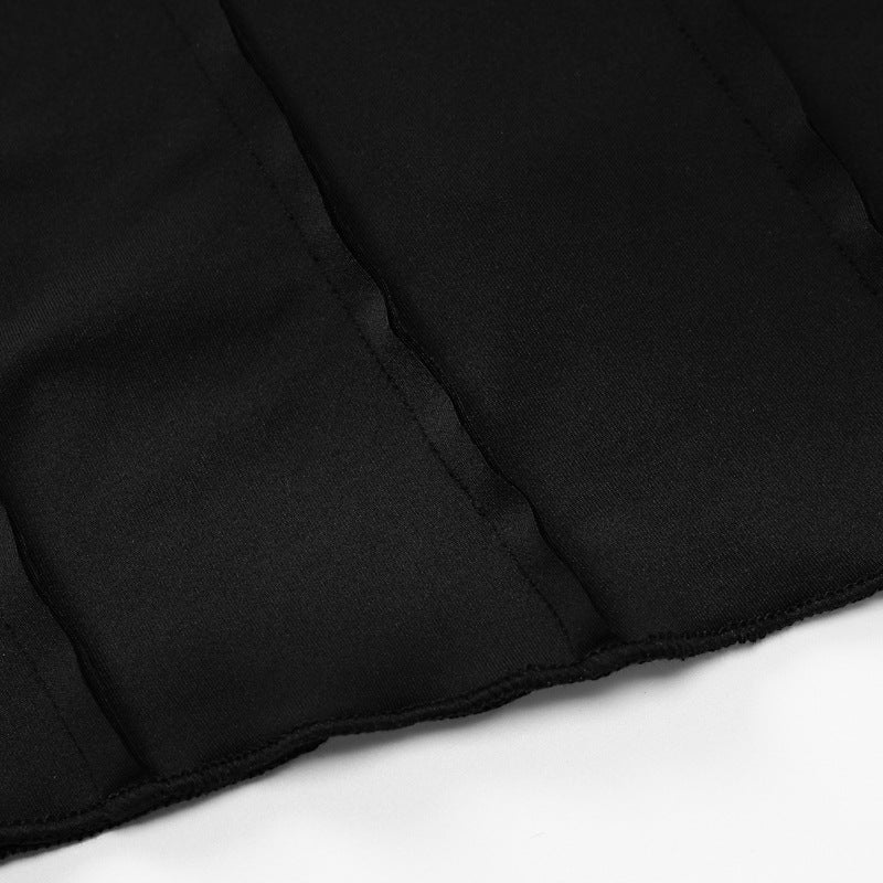 Women's Fashion Sexy Solid Color Long Sleeve Casual Dress 17