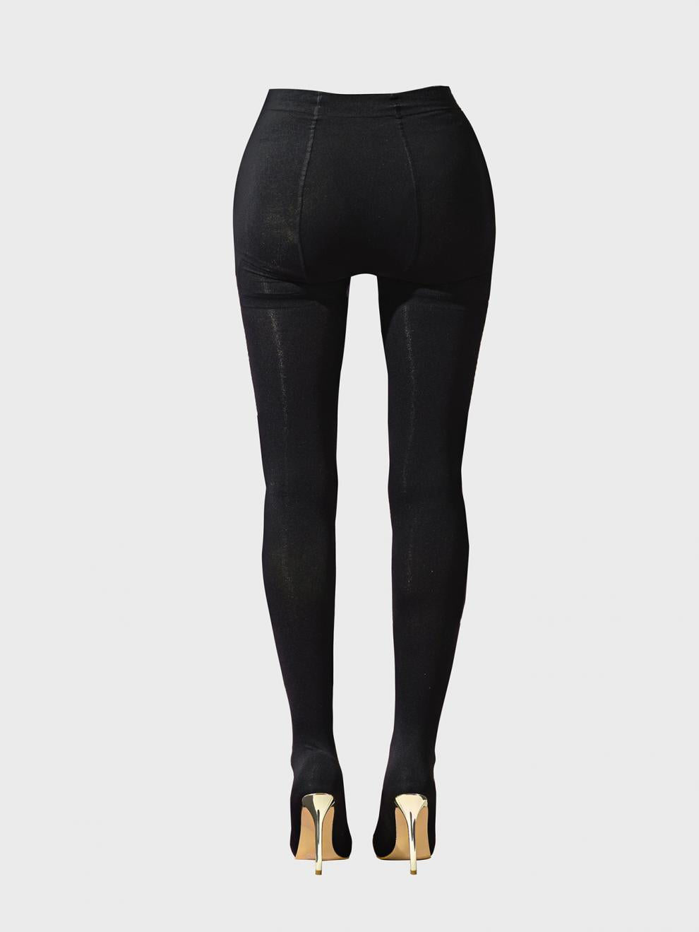 Pointed Stiletto Fashionable Sexy Women's Leggings Shoes 11