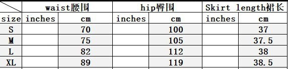 Women Patchwork Denim Skirt 7