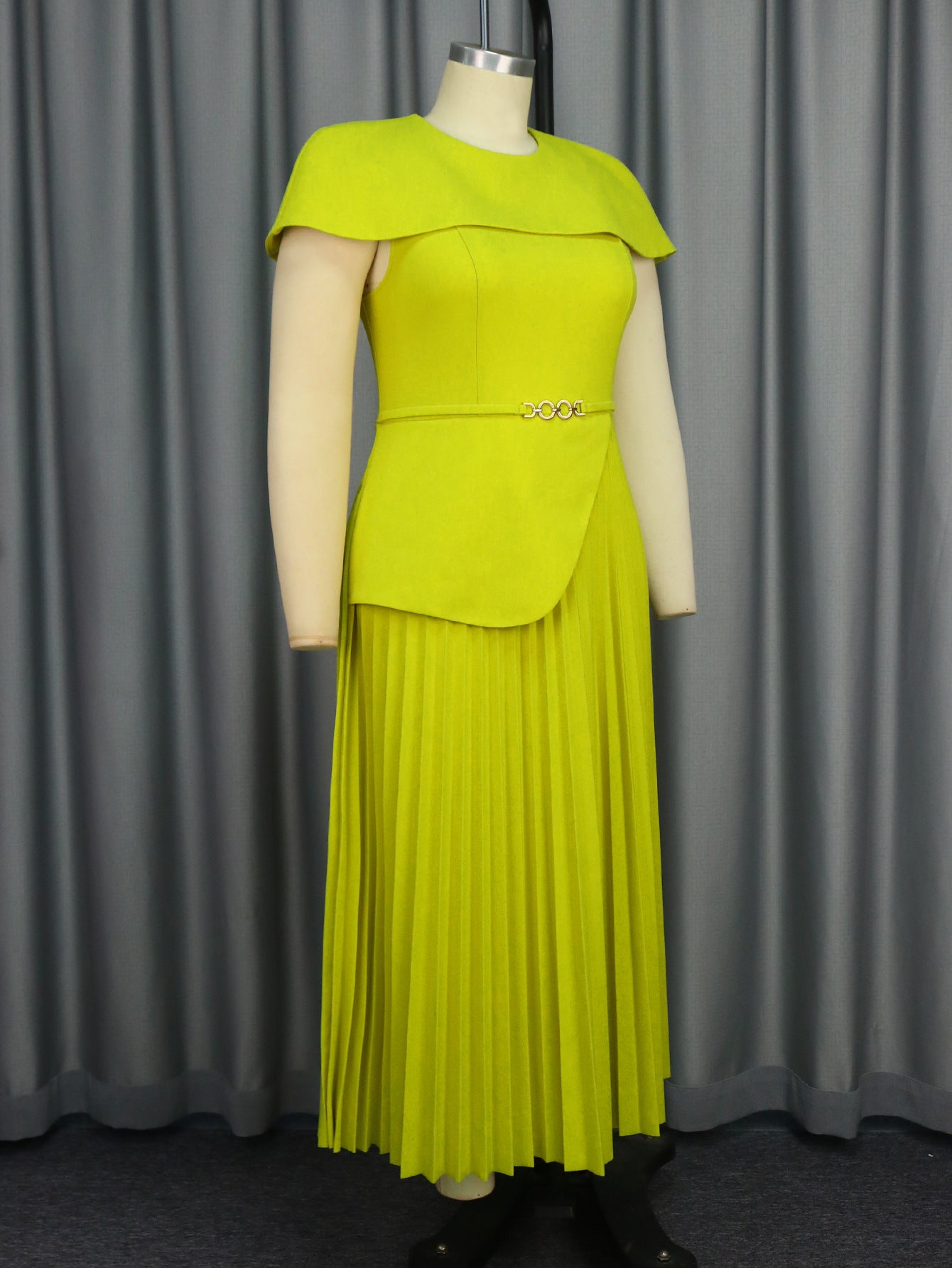 Plus size Women formal party pleated skirt 12