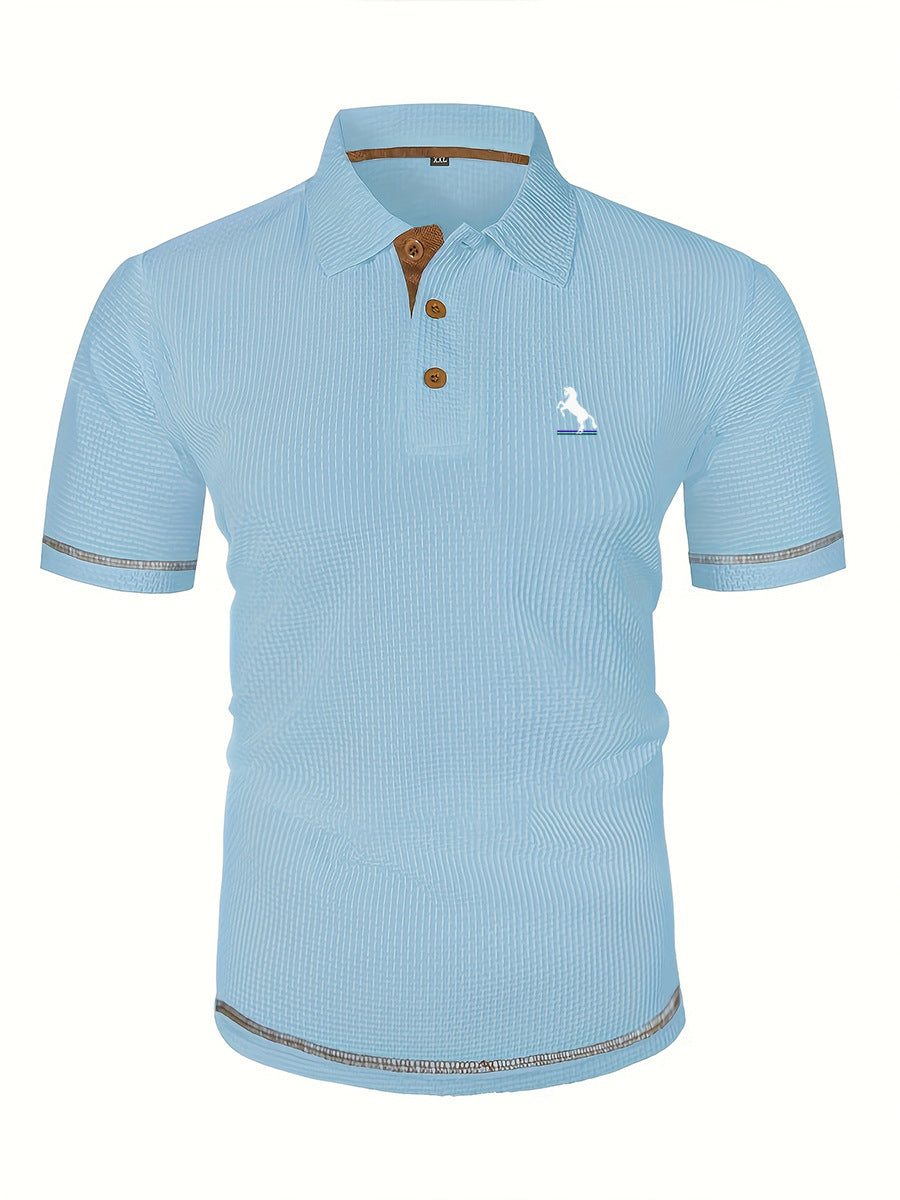 Men's Summer Solid Short Sleeve Printed T-Shirt 26