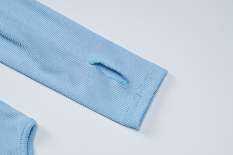 Women Sexy Solid Long Sleeve Hollow Slit Dress 17