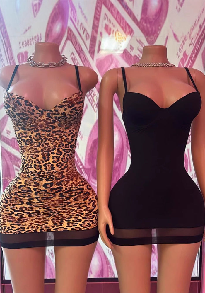 Sexy Strap Bodycon Mini Dress