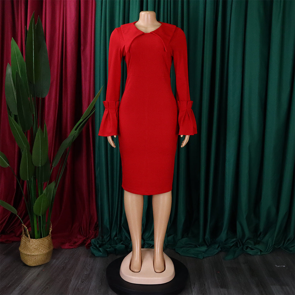 Plus Size Women African Bodycon Dress 29