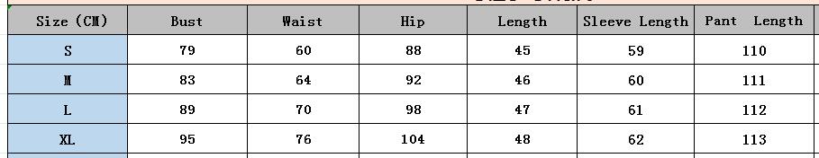 Fashion Trendy Letter Printed Long Sleeve Two Piece Pants Set 5