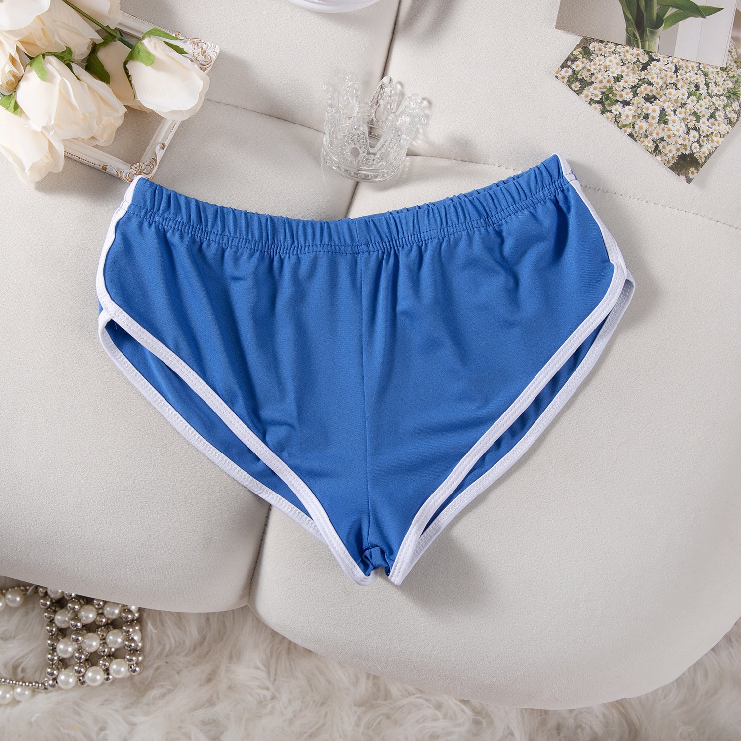 Summer Women's Sexy Running Stretch Sports Yoga Fitness Shorts 82