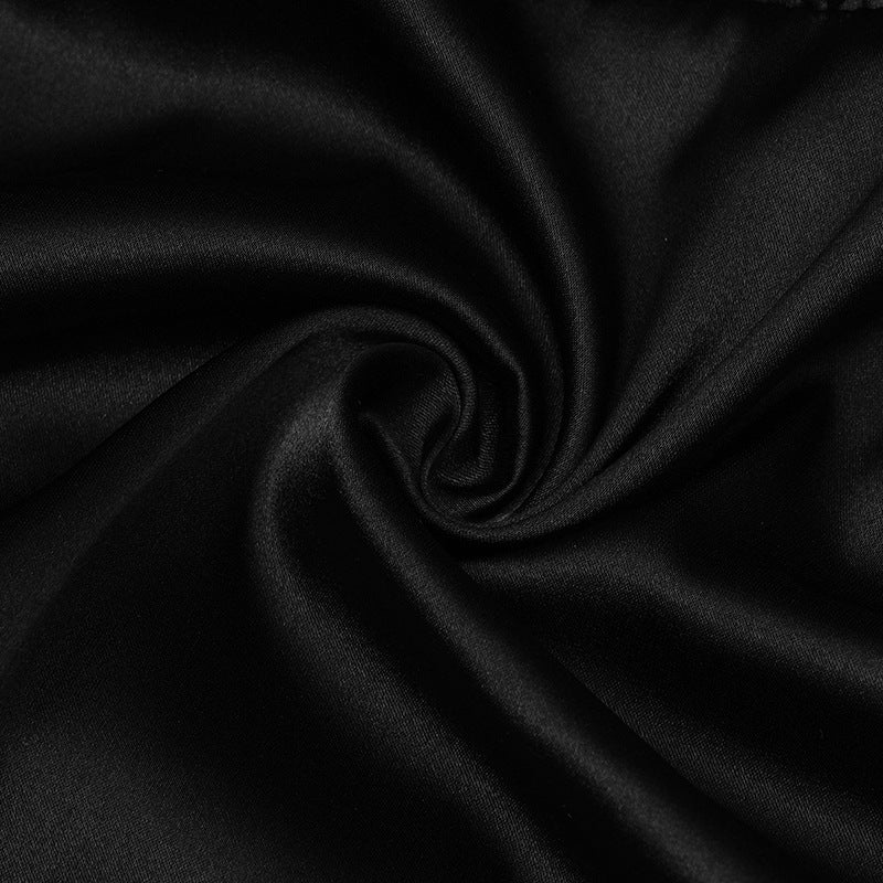 Women Halter Neck Lace-Up V-Neck Solid Bodycon Dress 16