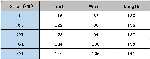 Plus Size comfortable Waist Feather Print Women's Dress 7