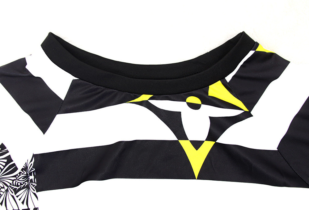 Women Long Sleeve Top and Pants Printed Casual Two-piece Set 15