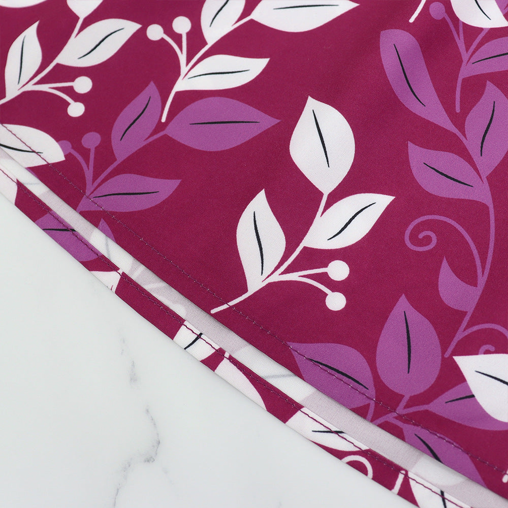 Women's Casual Printed Strap Spring And Summer Holidays Dress 7