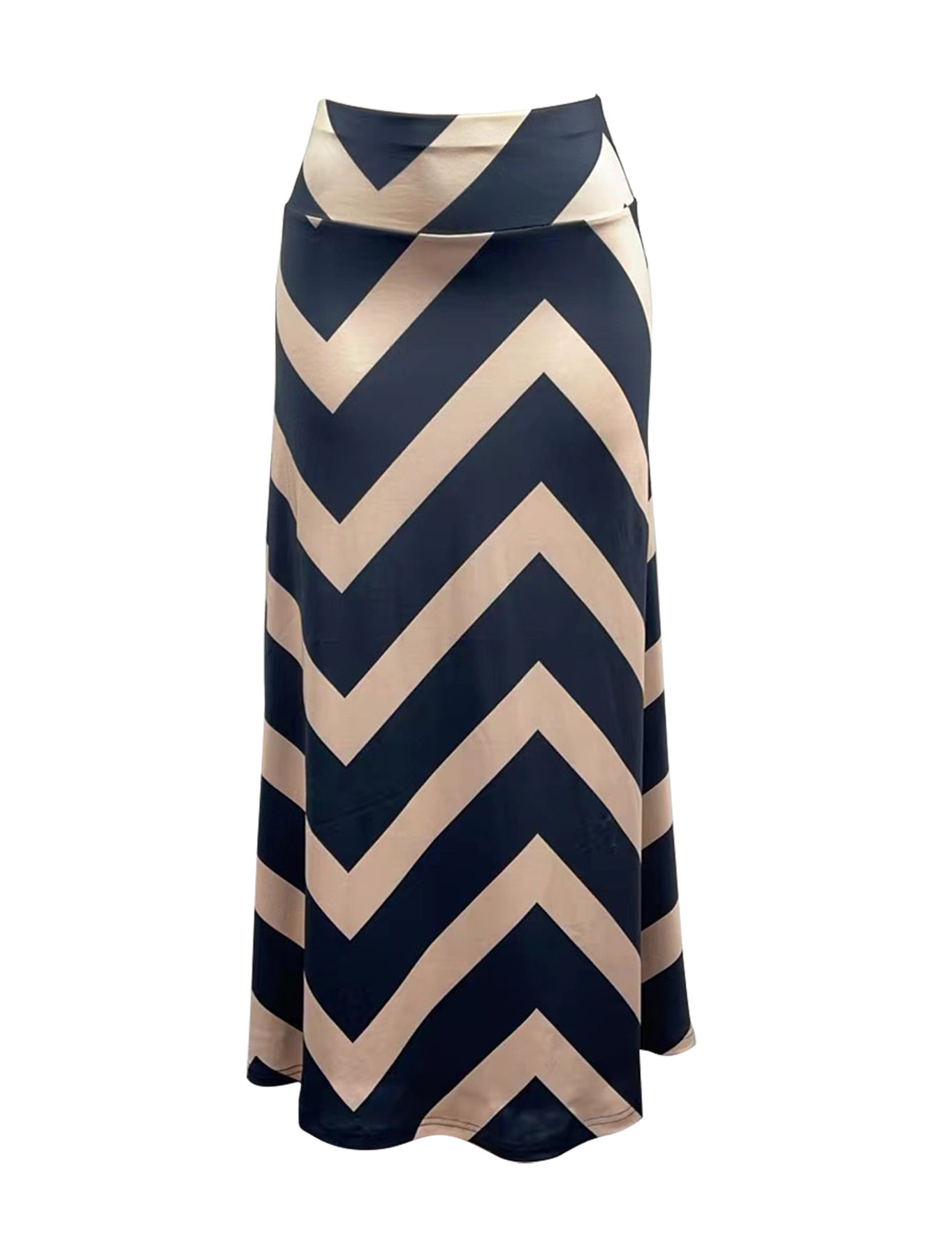 Women Summer Geometric Printed Skirt 5