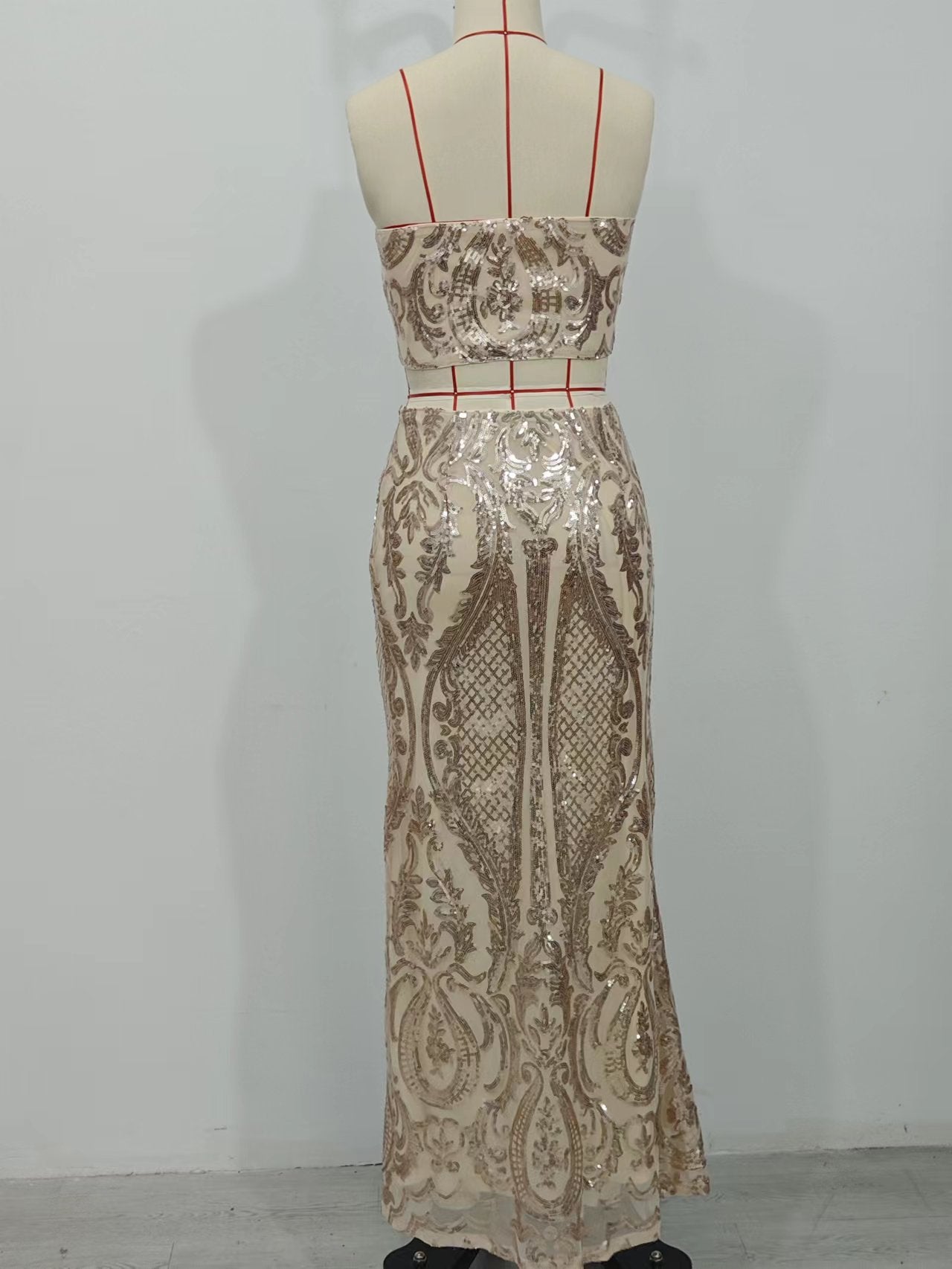 Women Sequin Party Dress 8