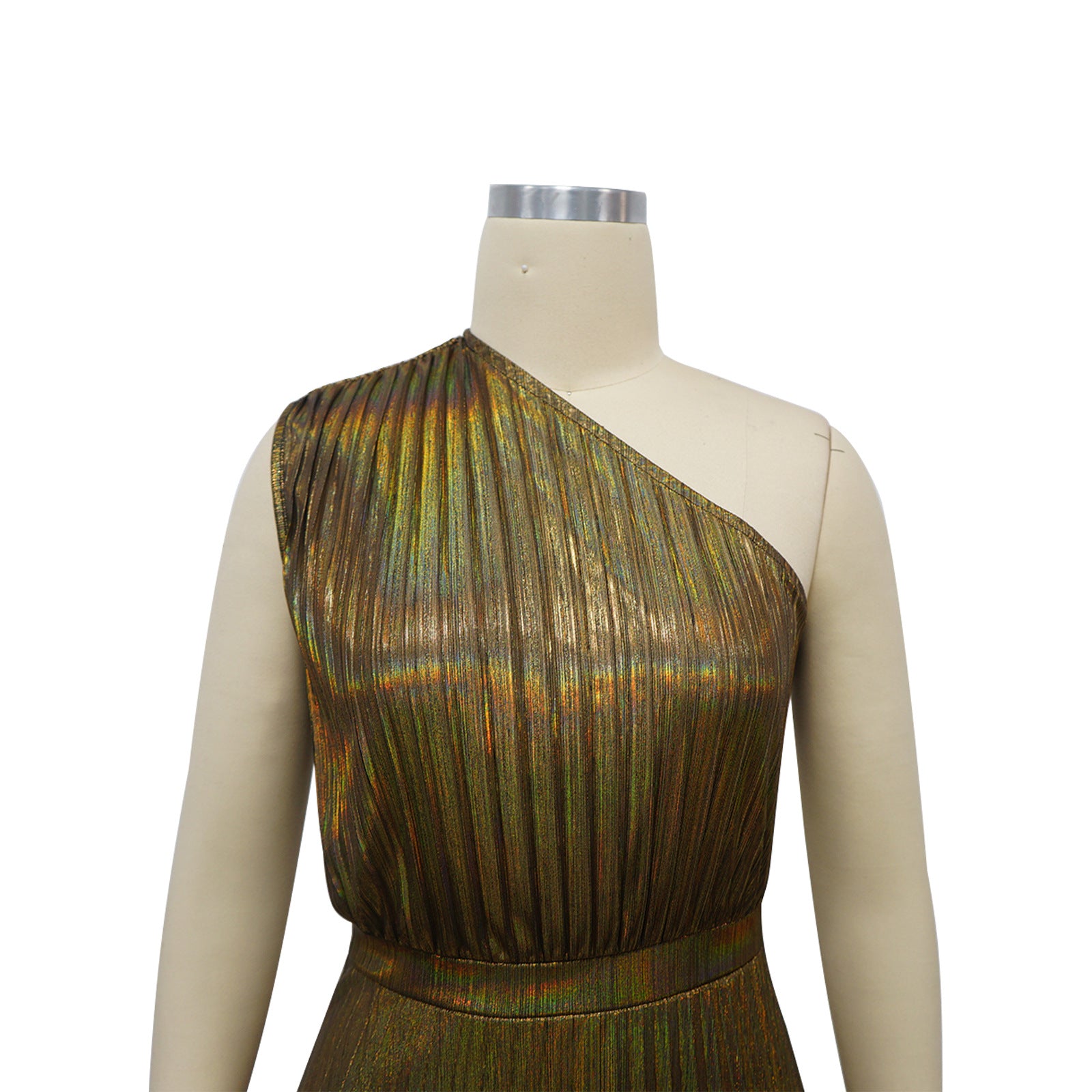 Women Slash Shoulder sleeveless Dress 9