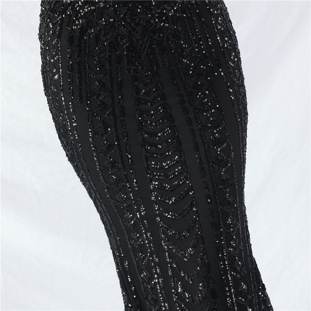 Luxury Sequins Plus Size Formal Party Evening Dress 32