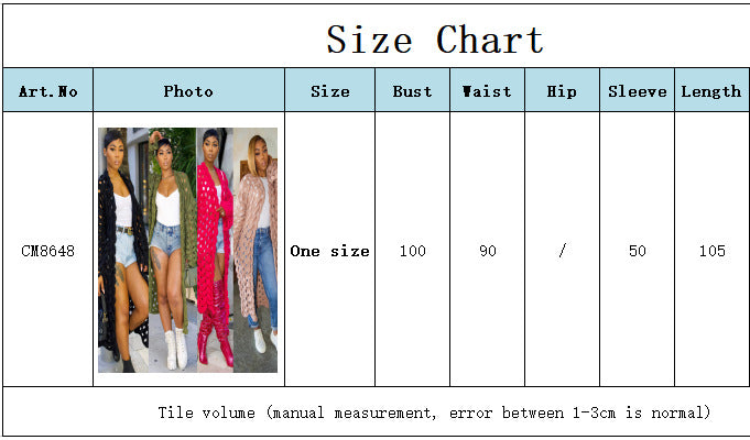 Women autumn winter knitting cutout cardigan sweater 13