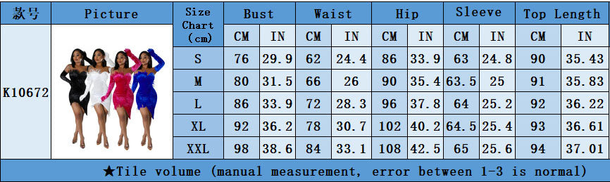 Women's Autumn Winter Feather Velvet Slim Bodycon Dress With Gloves 13