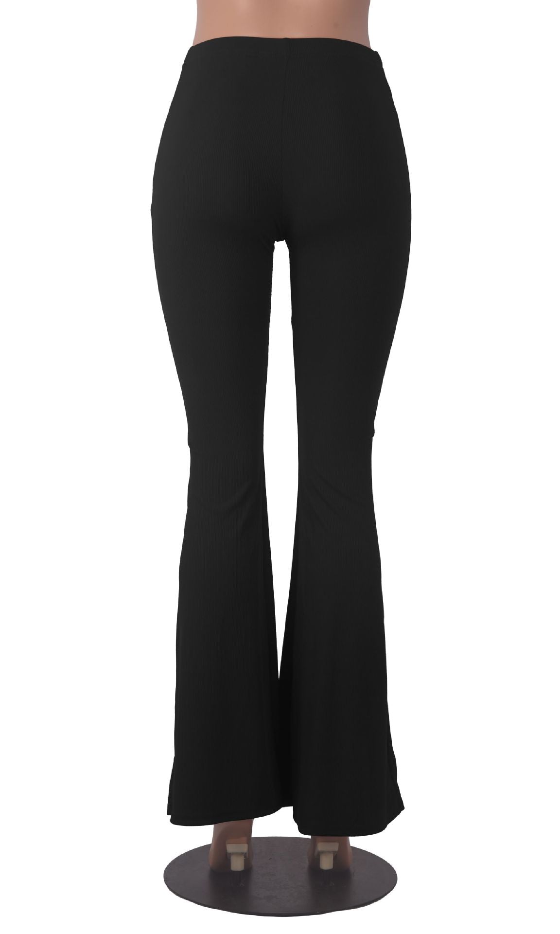 Women Elastic Bell Bottom Pants 18