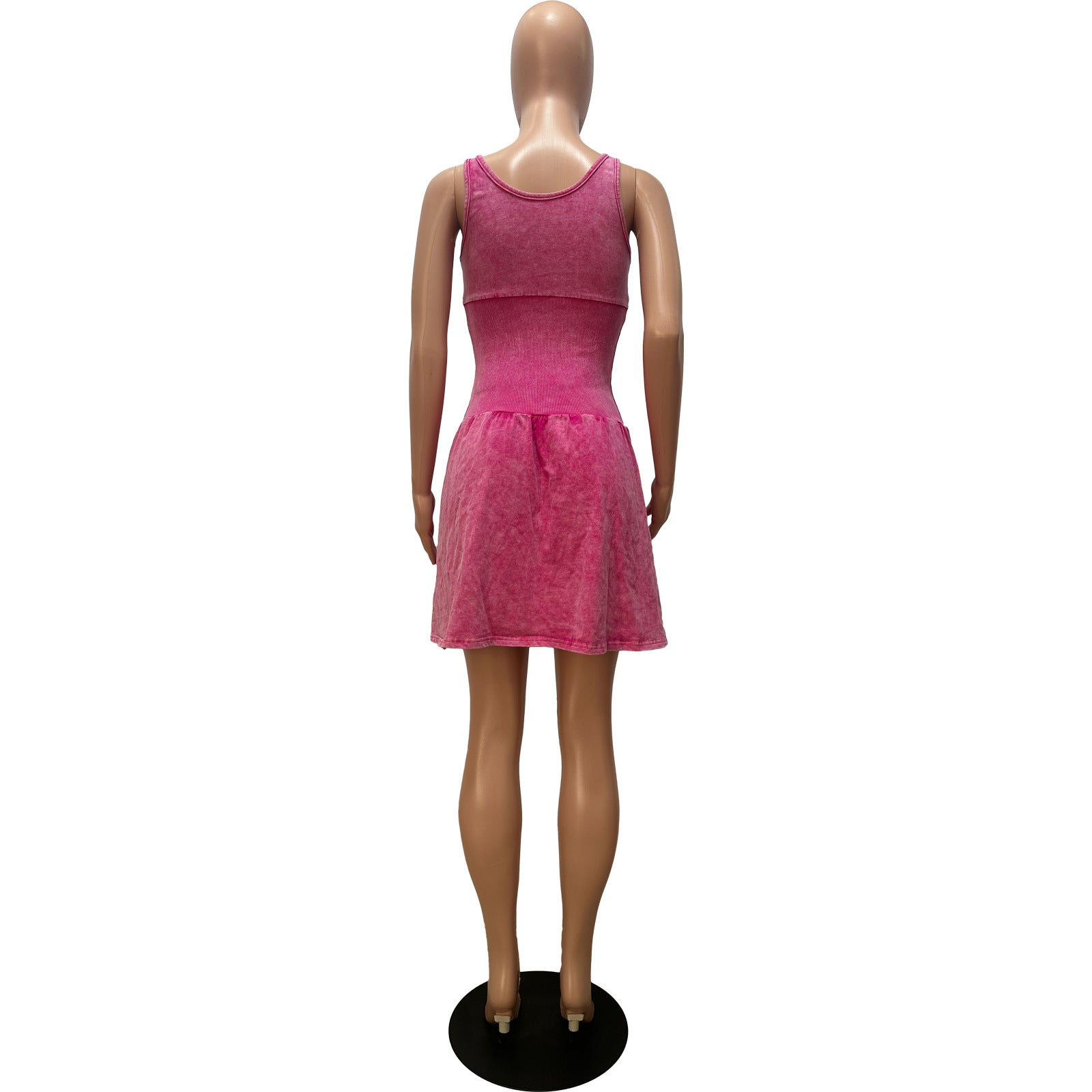 Women Suspender Pleated Dress 10