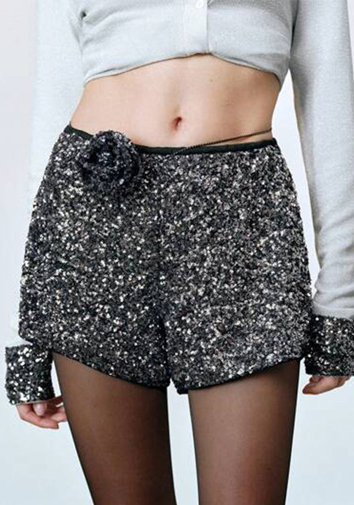 Women Sequin Sexy Trend Shorts