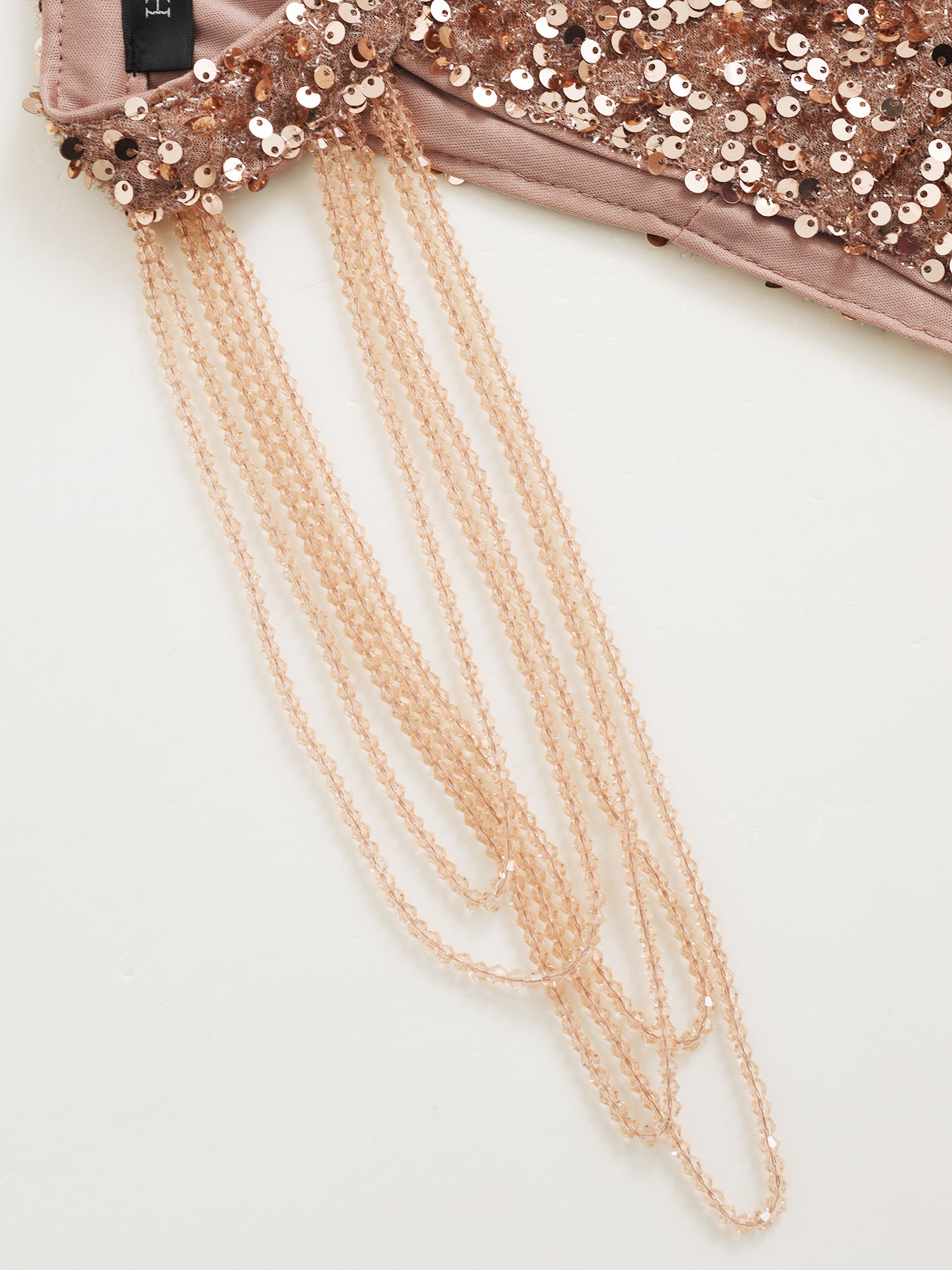 Women's Sexy Chic Chain Sleeveless Sequin Tight Fitting Formal Party Dress 10