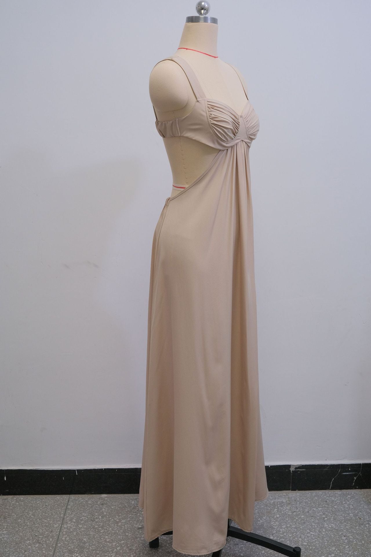 Women Sexy Strapless Hollow Dress 6