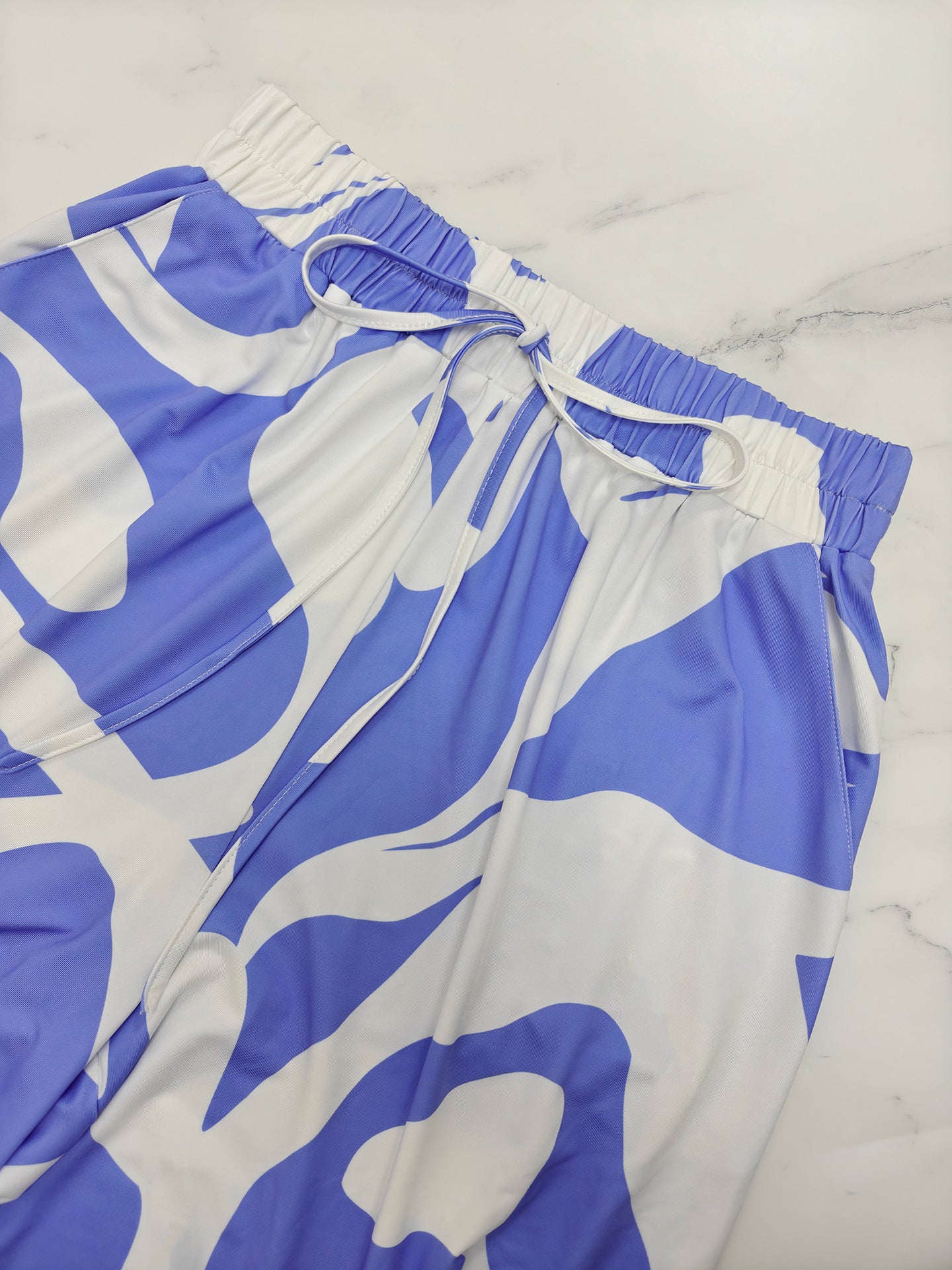 Women's Casual Print Strap Top and Pants Two-Piece Set 7