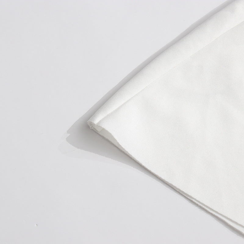 Chic Elegant Black & White Strapless Bandage Dress 12