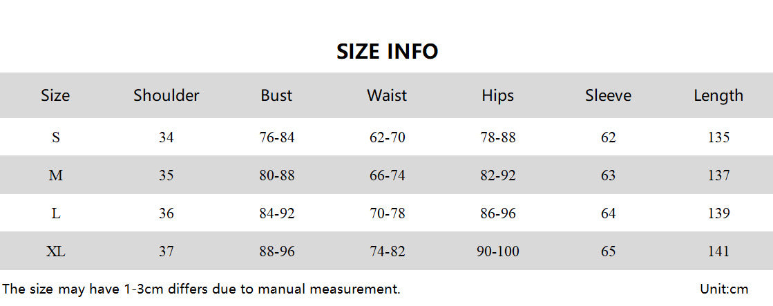 Women's Summer Fashion Long Sleeve Slim Solid Color Jumpsuit 5