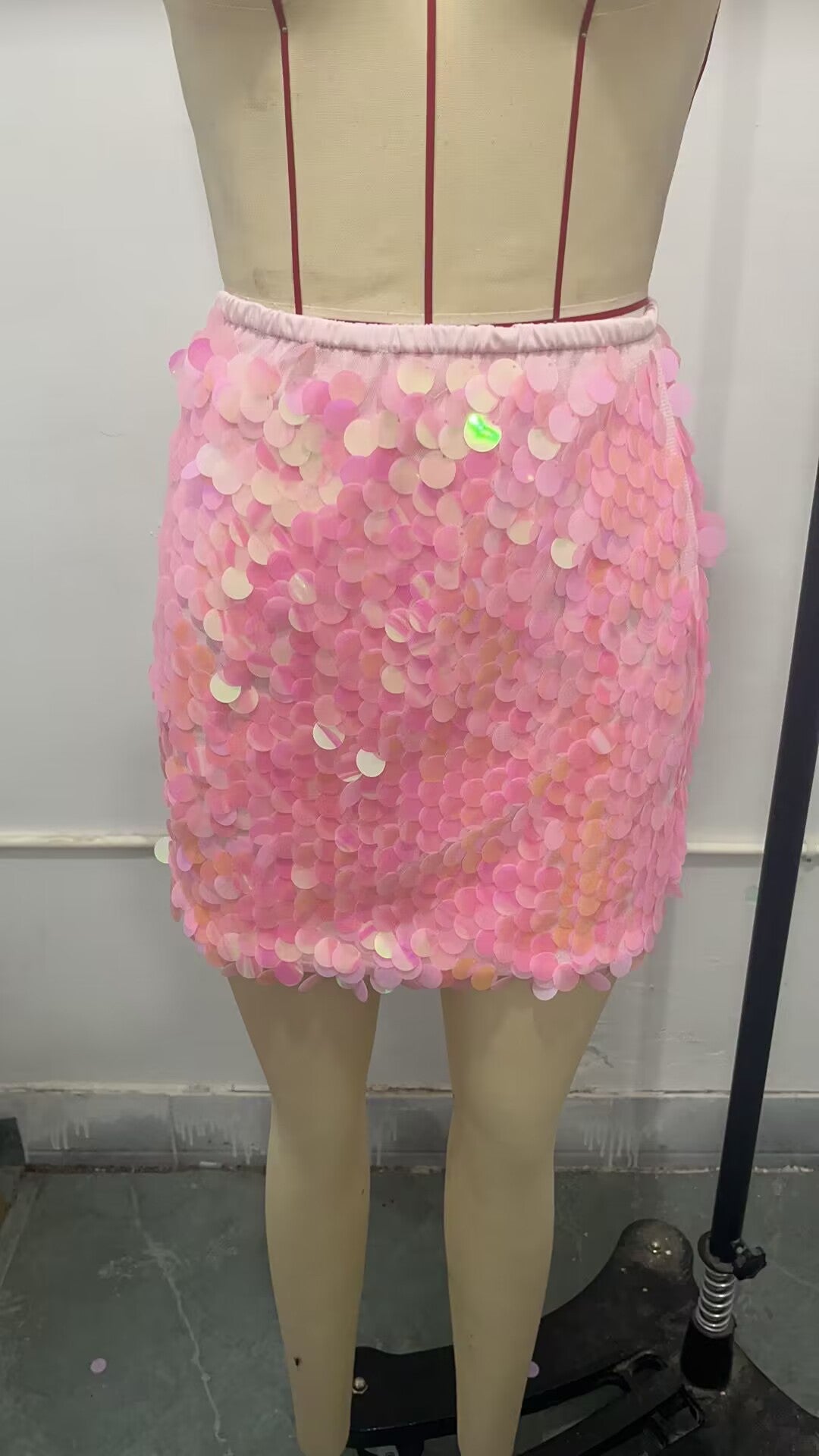 Spring Fashion Sexy Nightclub Performance Sequined Skirt Women's Clothing 13