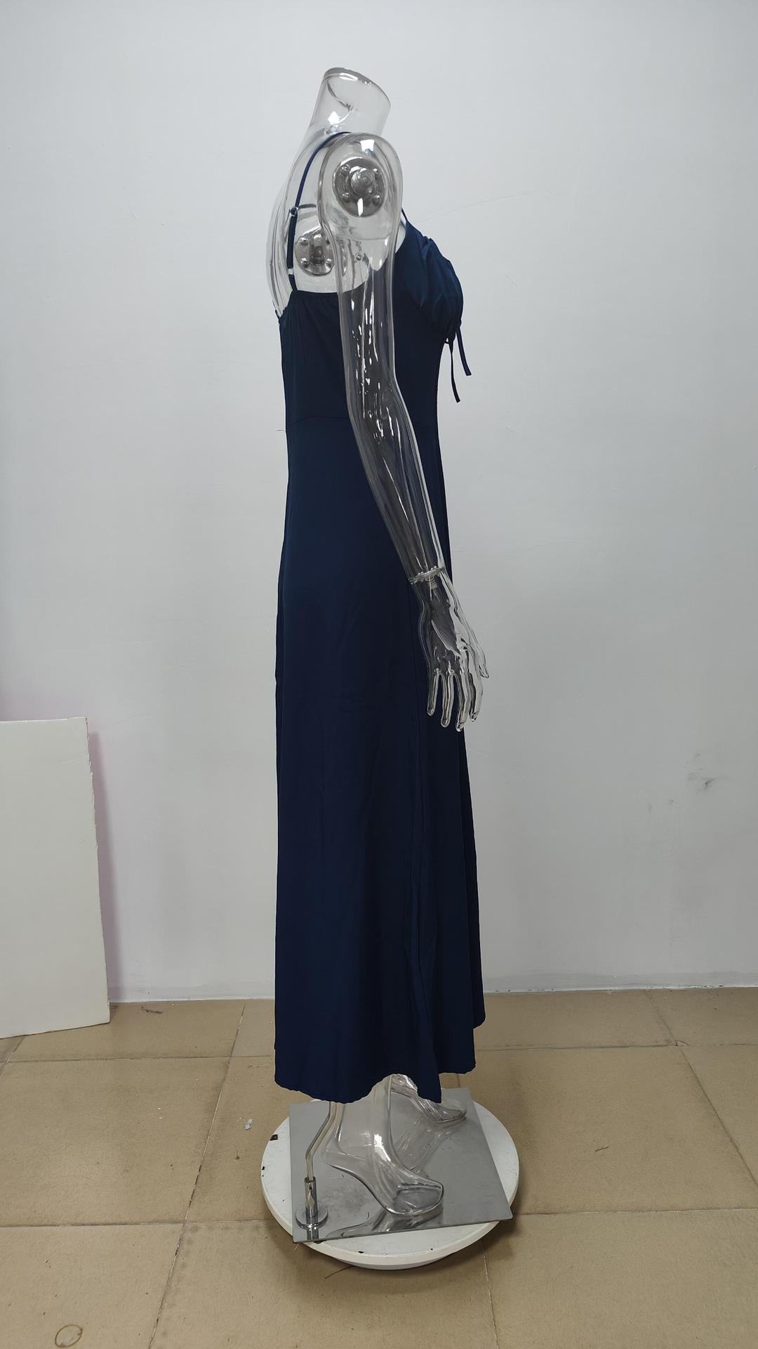 Women elegant lace solid dress 14