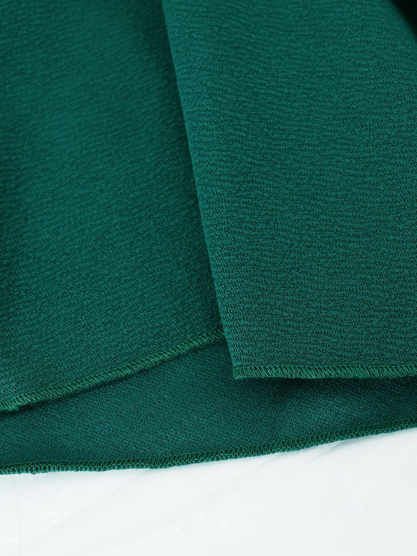 Plus Size Women's Summer V-neck Solid color Casual Dress 9