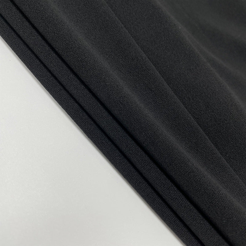 Women Spring/Summer Sleeveless Solid Round Neck Bodycon Dress 28