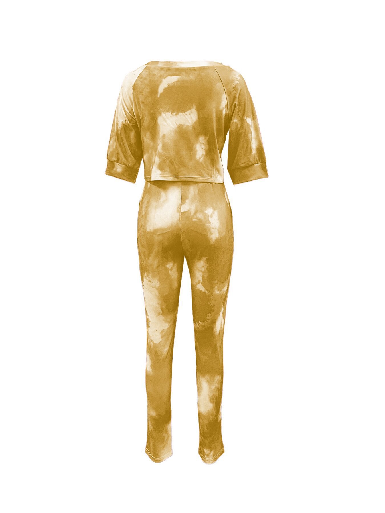 Women Printed Sexy Top and Pants Two-Piece Set 14