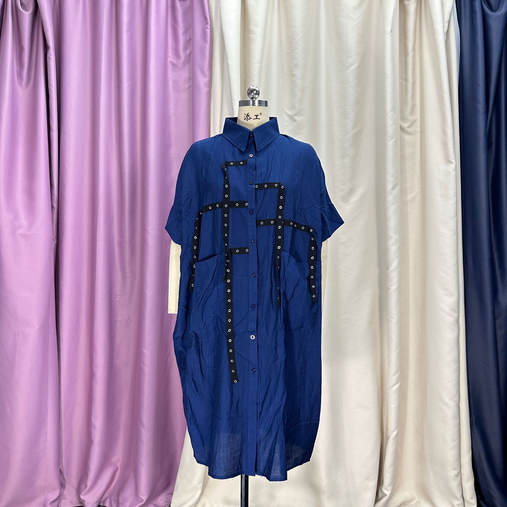 Africa Summer Short Sleeve Plus Size Loose Casual Top 19