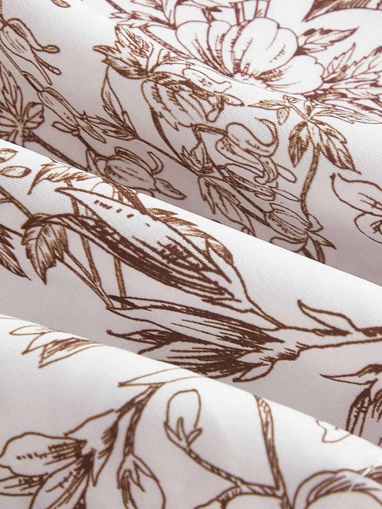 Women floral cascading ruffles dress 31