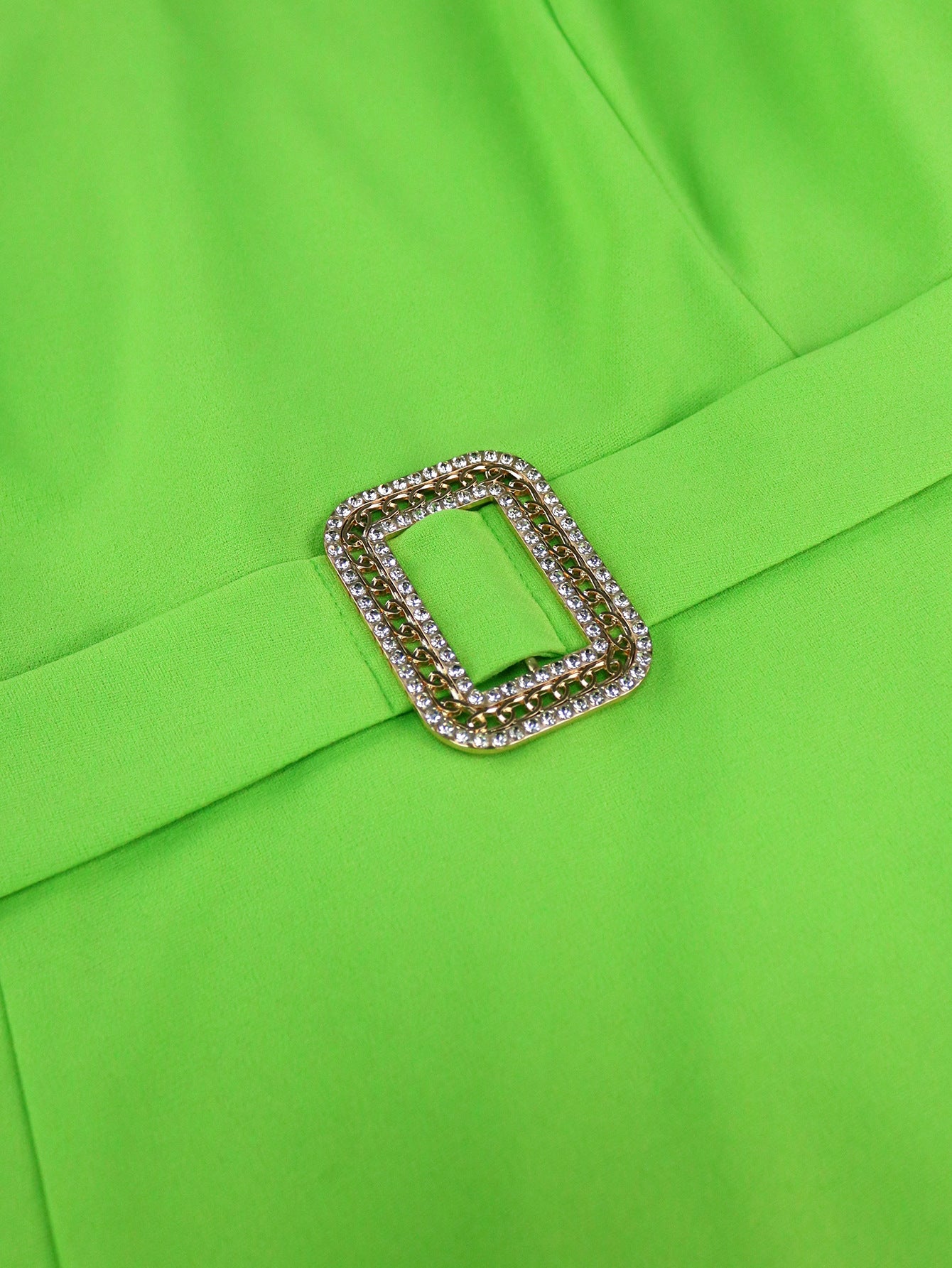 Women Elegant Square Neck Ruffle Sleeve Dress 8