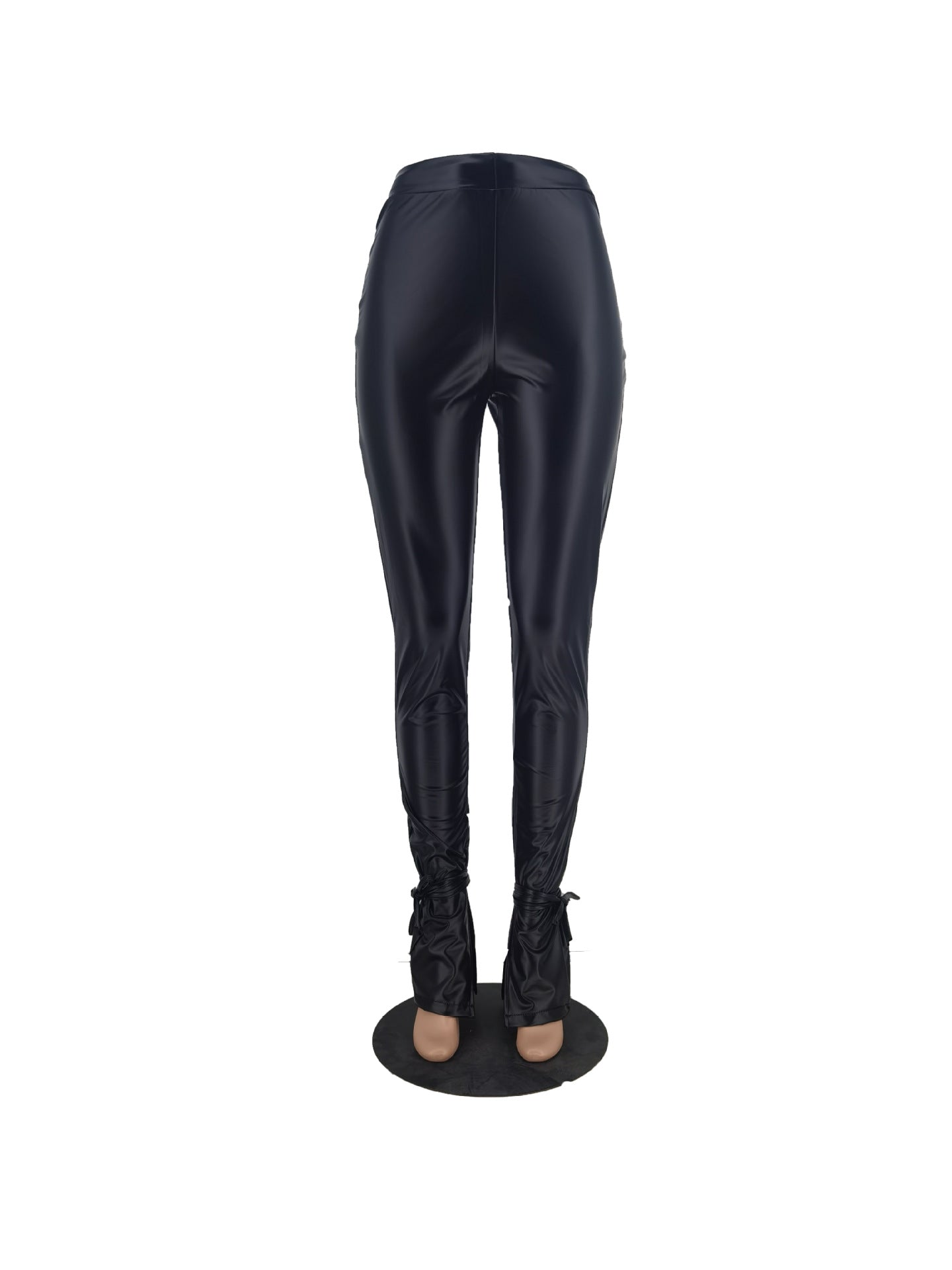 women's autumn winter bottoms women's leather pants trousers 11